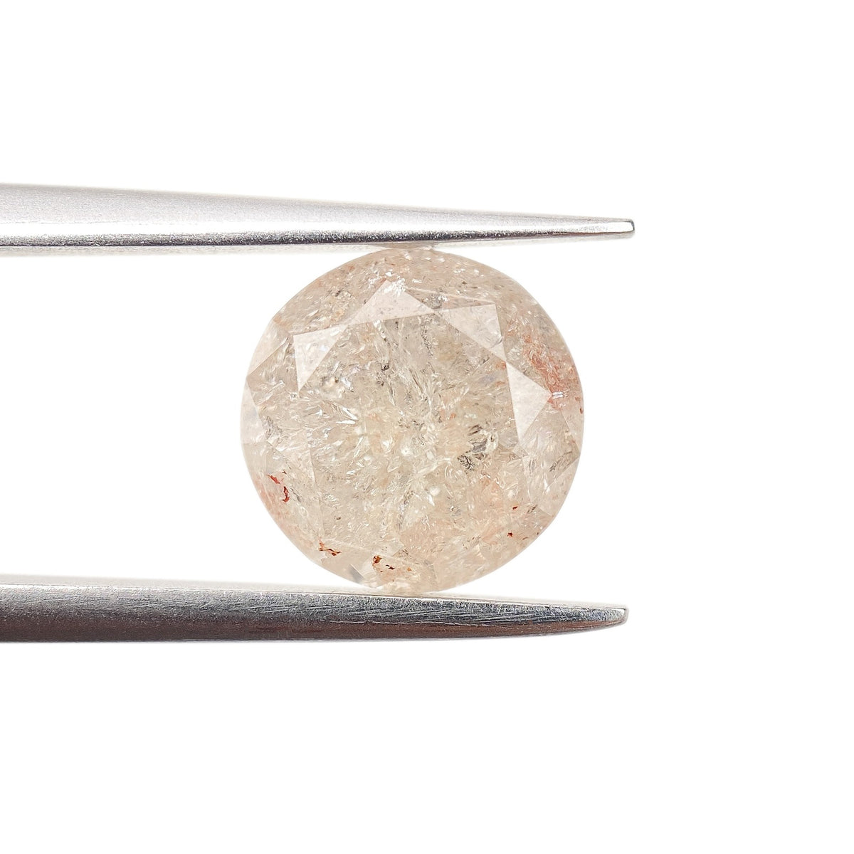 2.56ct | Rustic Round Shape Brilliant Cut Diamond - Modern Rustic Diamond