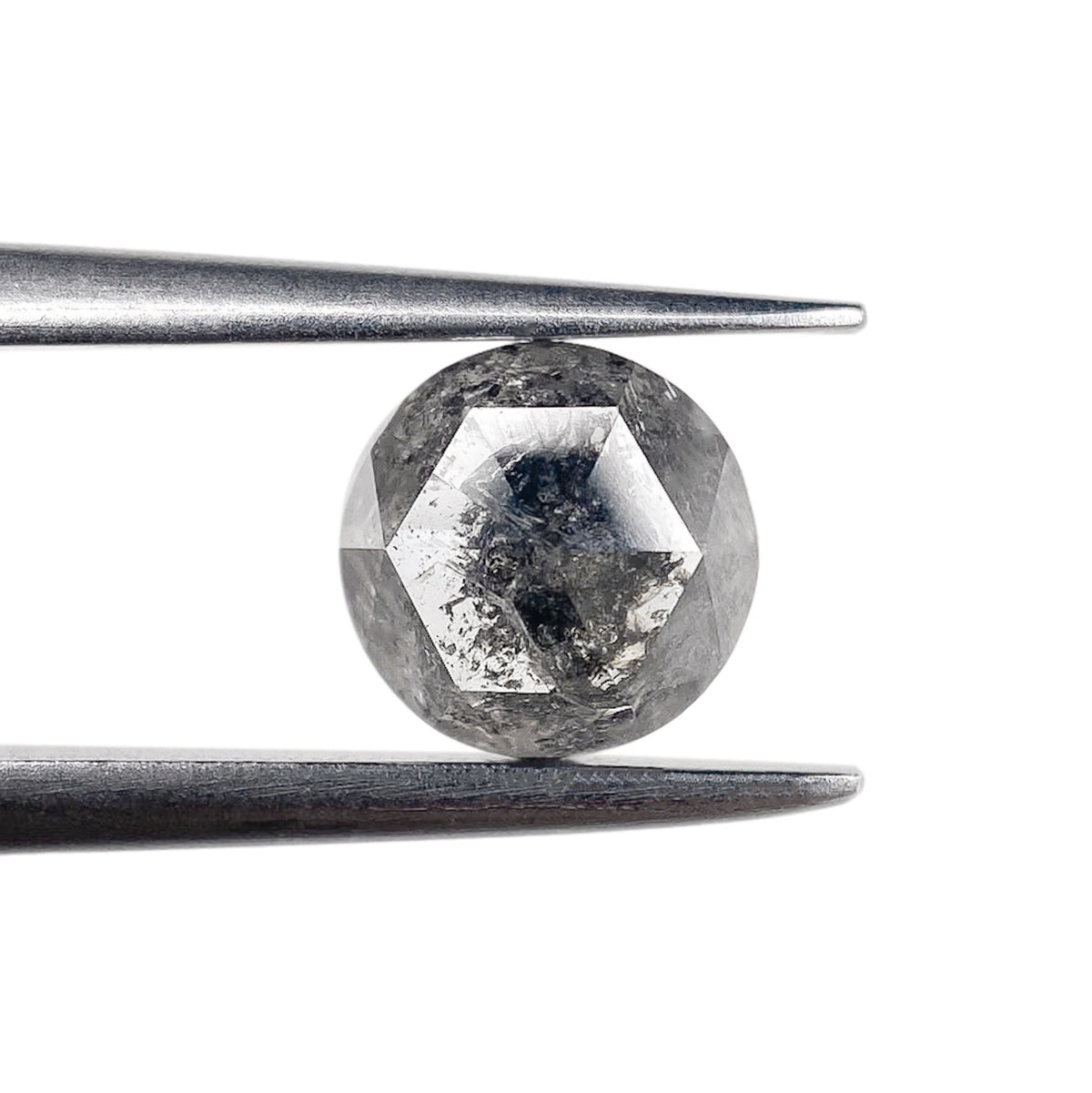 0.69ct | Rustic  Round Shape Rose Cut Diamond - Modern Rustic Diamond