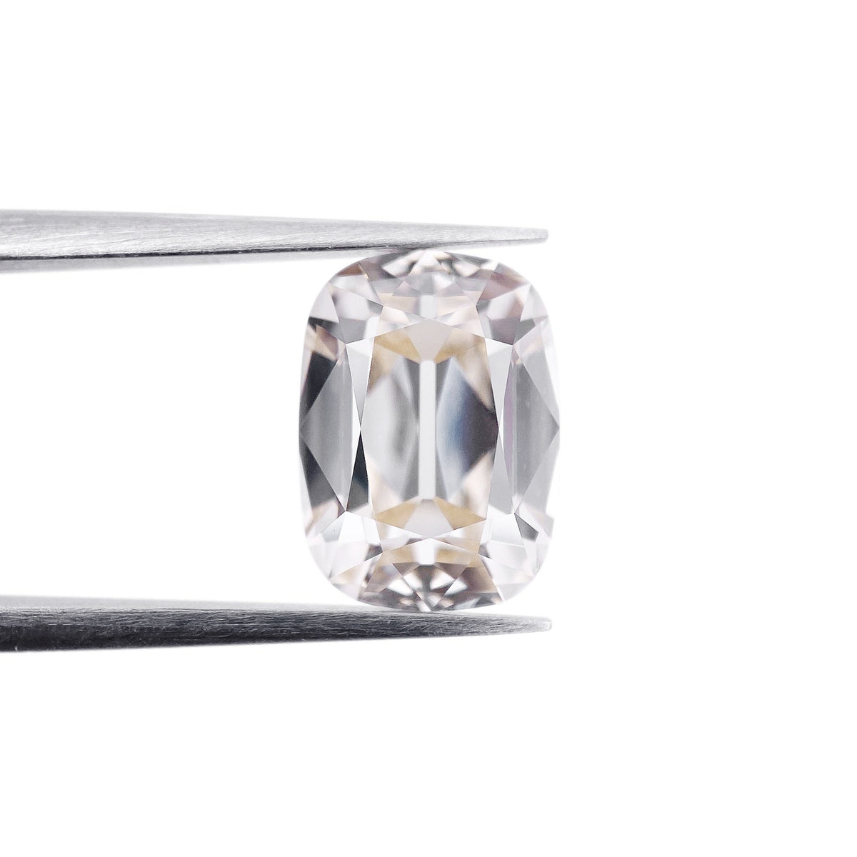 3.63ct | N/VS1 Cushion Shape Old Mine Cut Diamond (GIA) - Modern Rustic Diamond