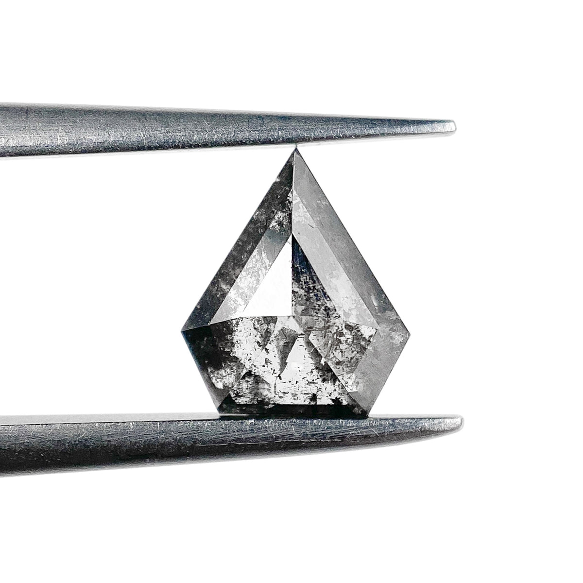 0.71ct | Rustic  Shield Shape Step Cut Diamond - Modern Rustic Diamond