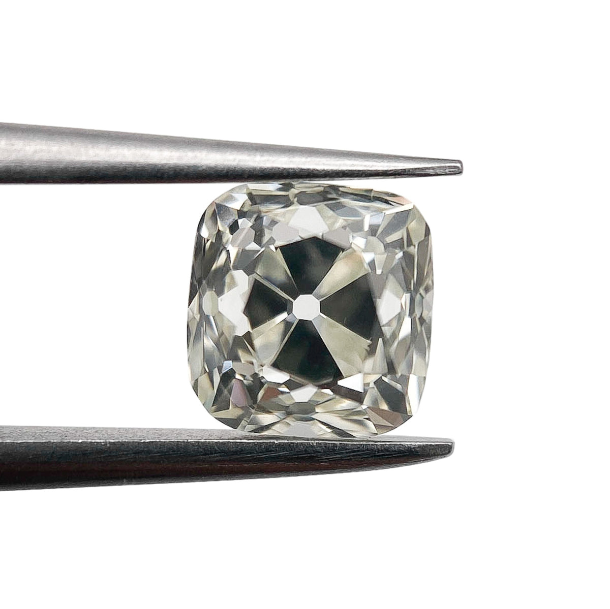 1.51ct | L/VS2 Cushion Shape Old Mine Cut Diamond (GIA) - Modern Rustic Diamond