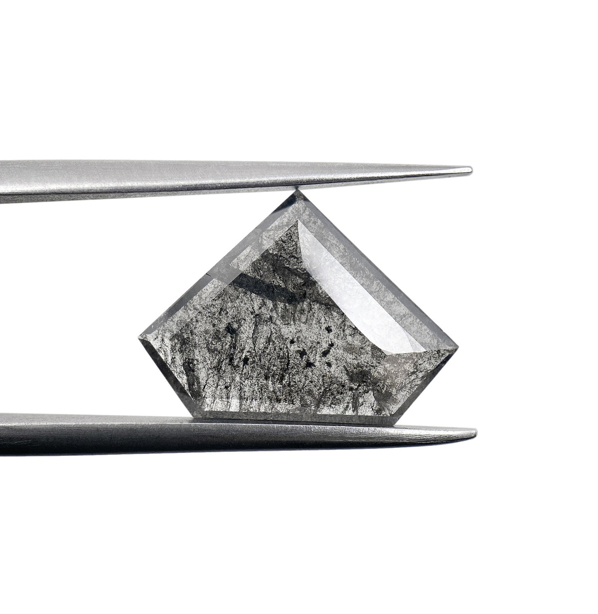 2.32ct | Rustic Shield Shape Rose Cut Diamond - Modern Rustic Diamond