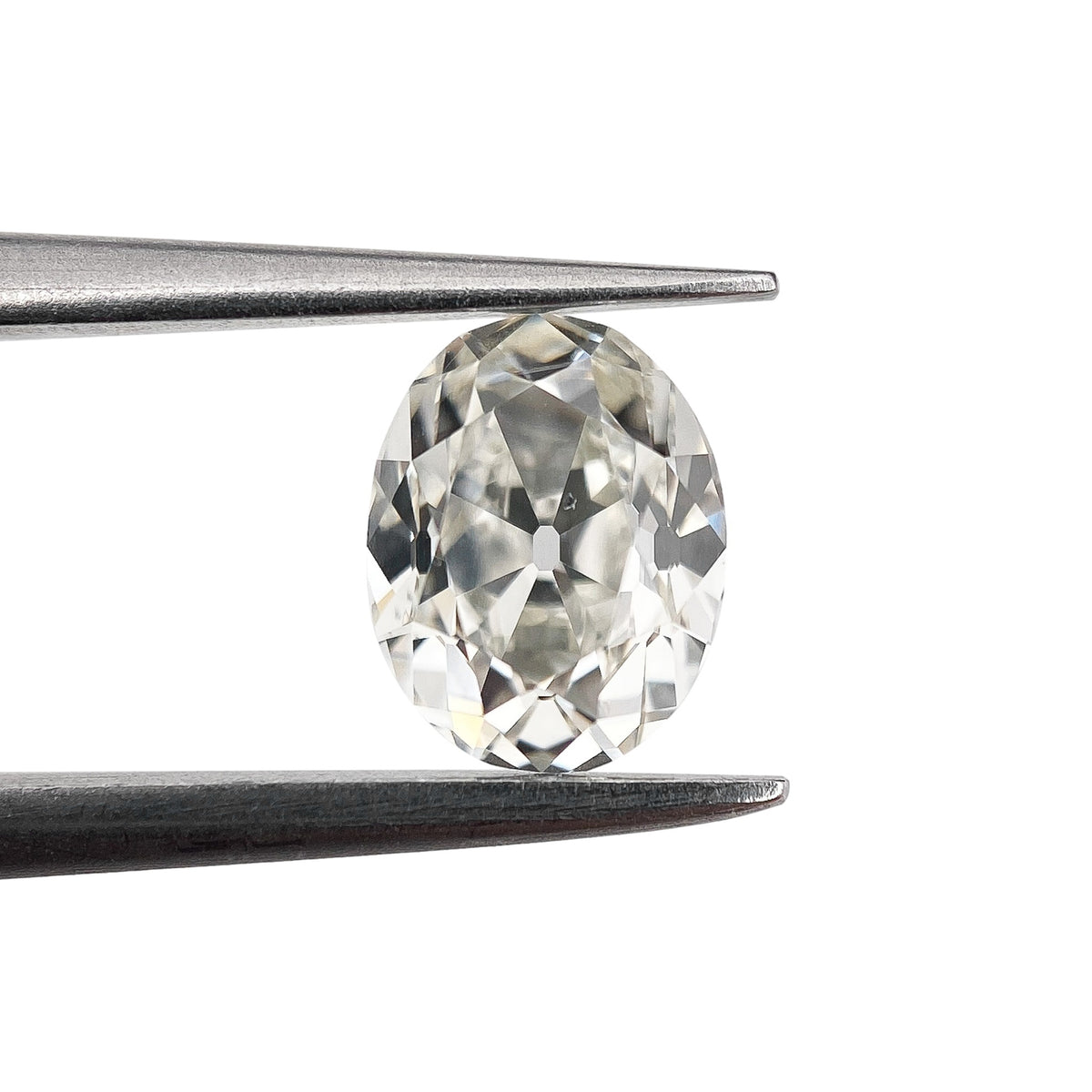 1.00ct | I/SI1 Oval Shape Old Mine Cut Diamond (GIA) - Modern Rustic Diamond