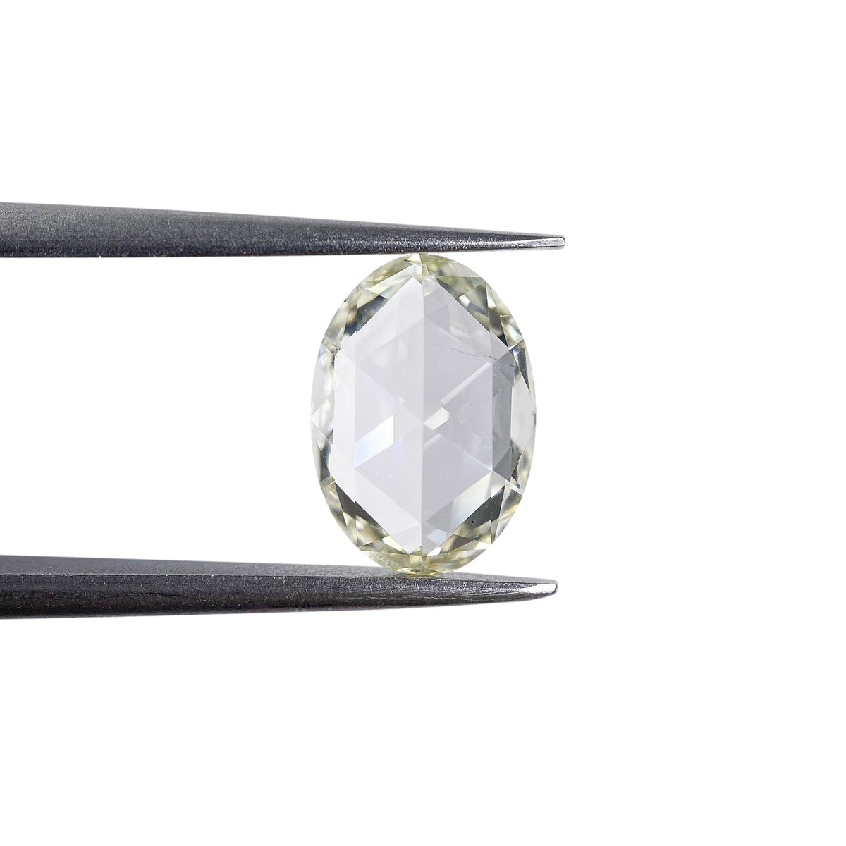 1.53ct | L/SI1 Oval Shape Rose Cut Diamond (GIA) - Modern Rustic Diamond