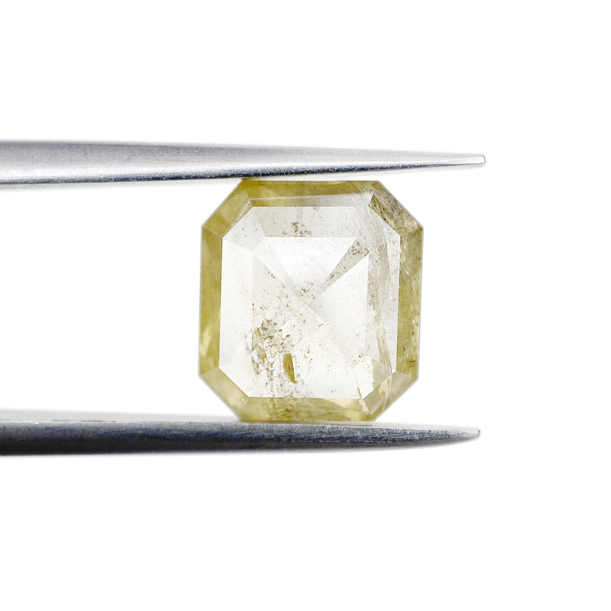 2.62ct | Rustic  Asscher Shape Step Cut Diamond - Modern Rustic Diamond