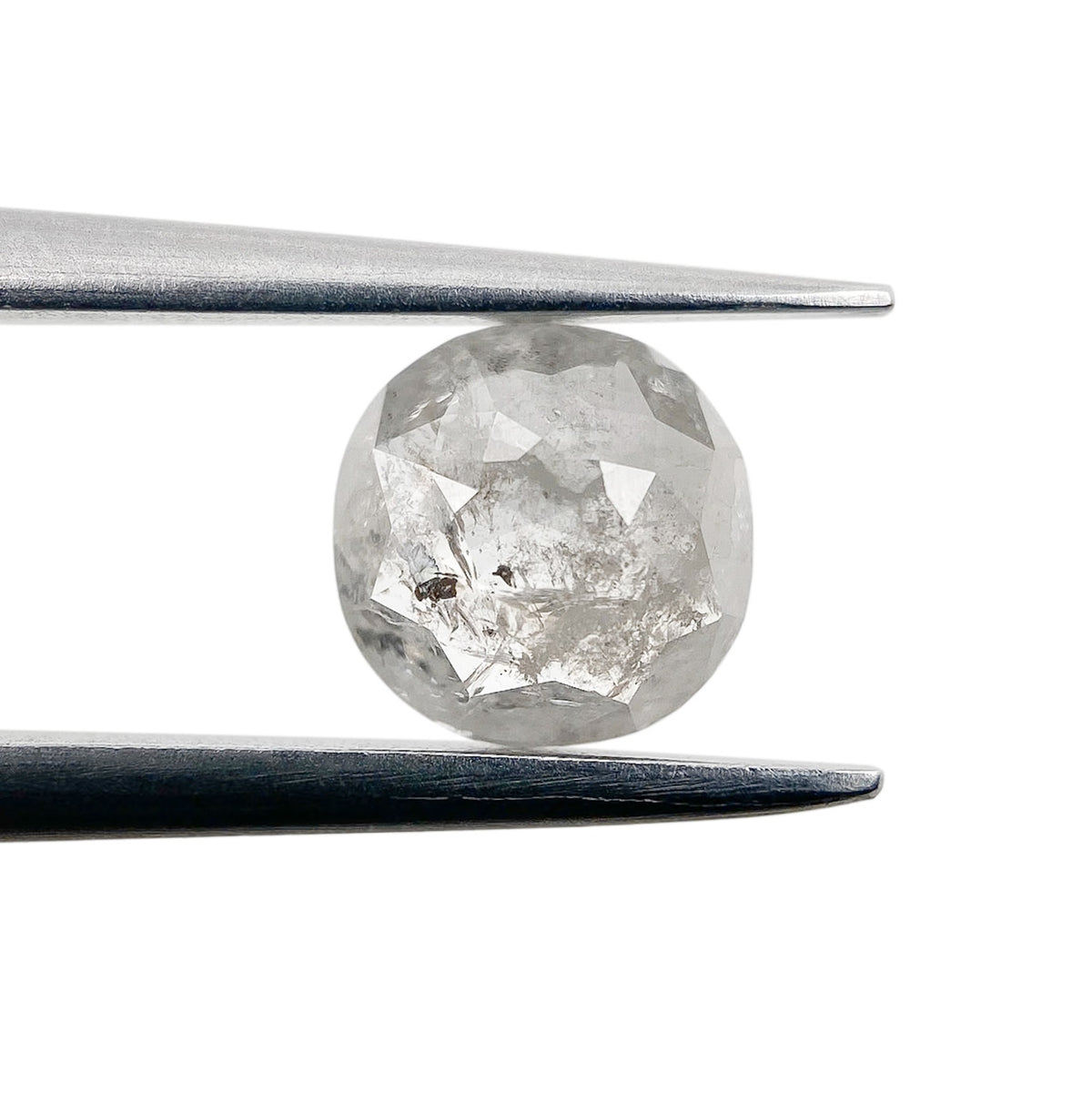 0.74ct | Rustic  Cushion Shape Rose Cut Diamond - Modern Rustic Diamond
