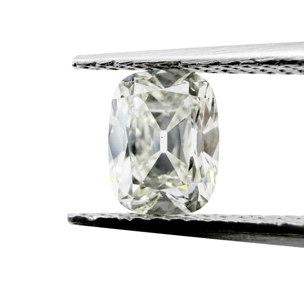 1.57ct | M/VS2 Cushion Shape Vintage Old Mine Cut Diamond (GIA) - Modern Rustic Diamond