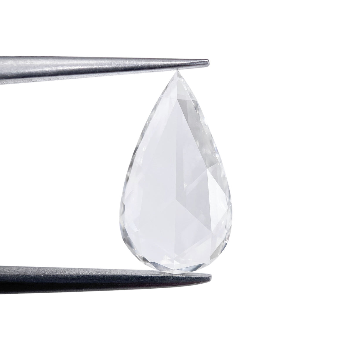 1.10ct | G/VS2 Pear Shape Rose Cut Diamond (GIA) - Modern Rustic Diamond