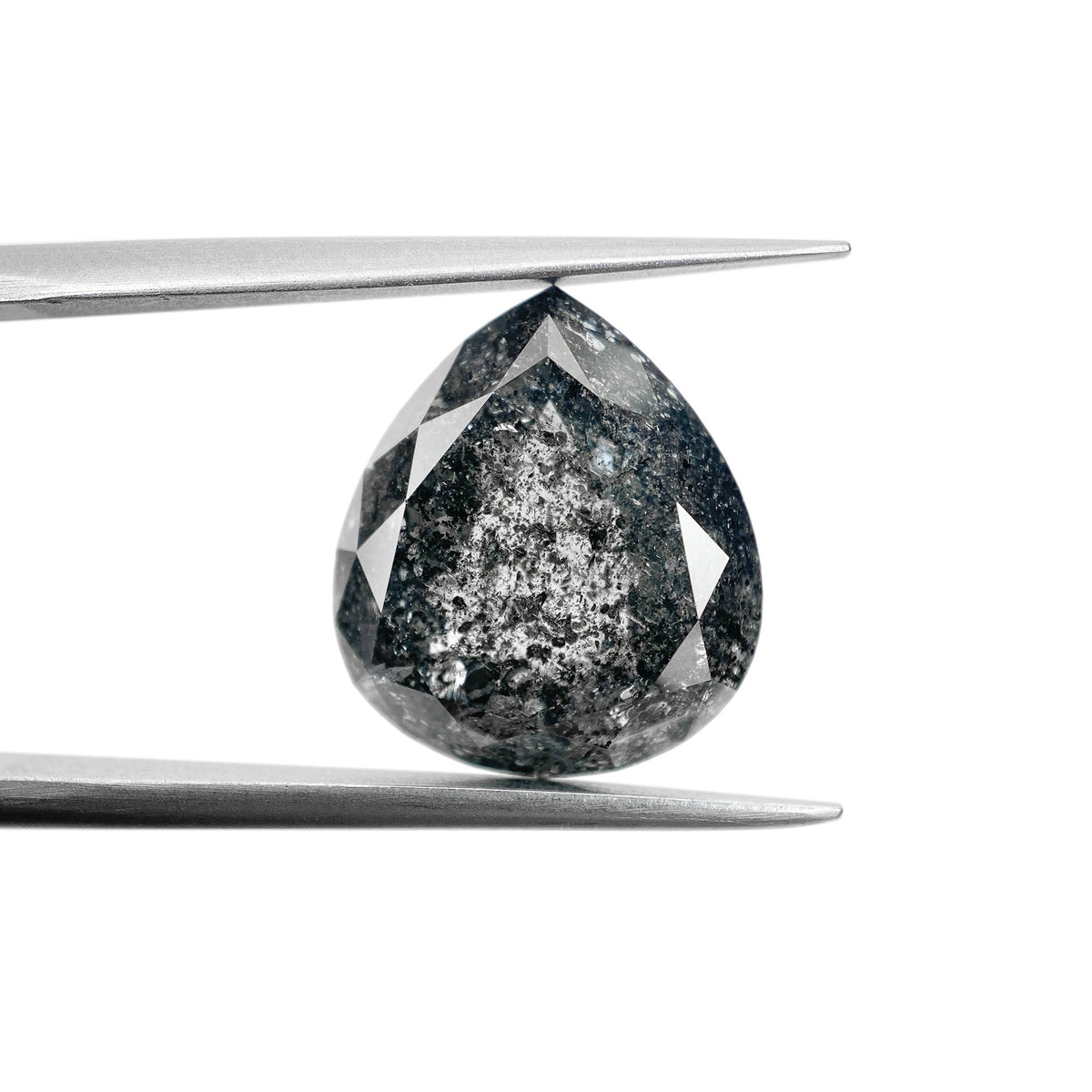 8.73ct | Rustic Pear Shape Brilliant Cut Diamond - Modern Rustic Diamond