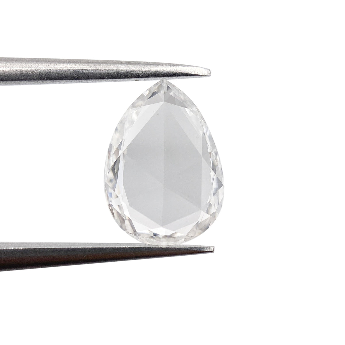 1.19ct | D/VS1 Pear Shape Rose Cut Diamond (GIA) - Modern Rustic Diamond