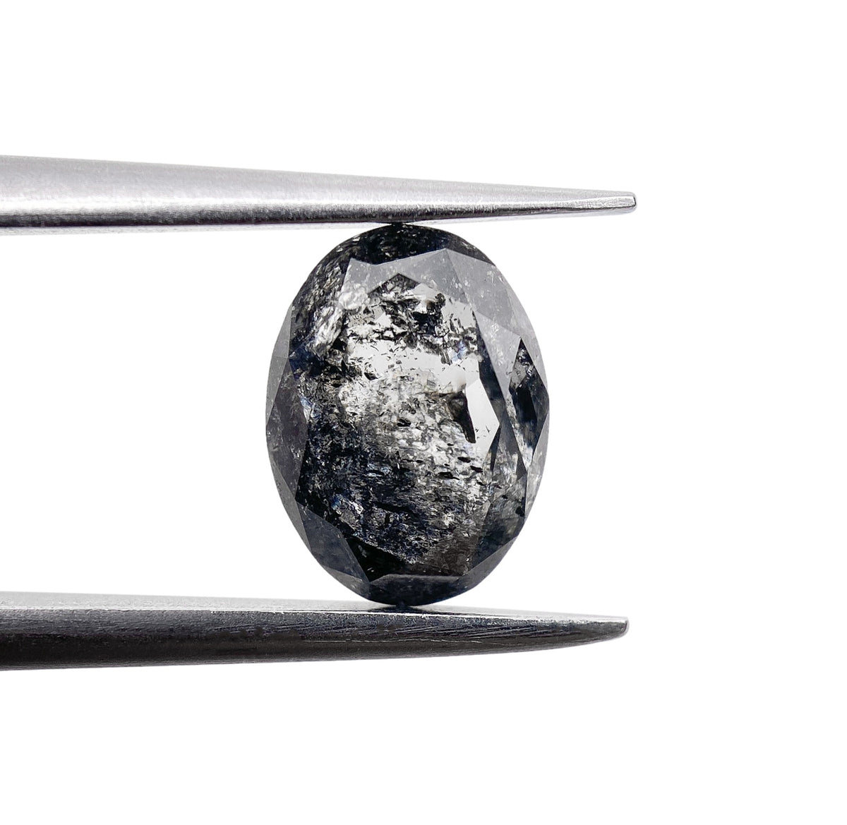 1.28ct | Rustic Oval Shape Rose Cut Diamond - Modern Rustic Diamond