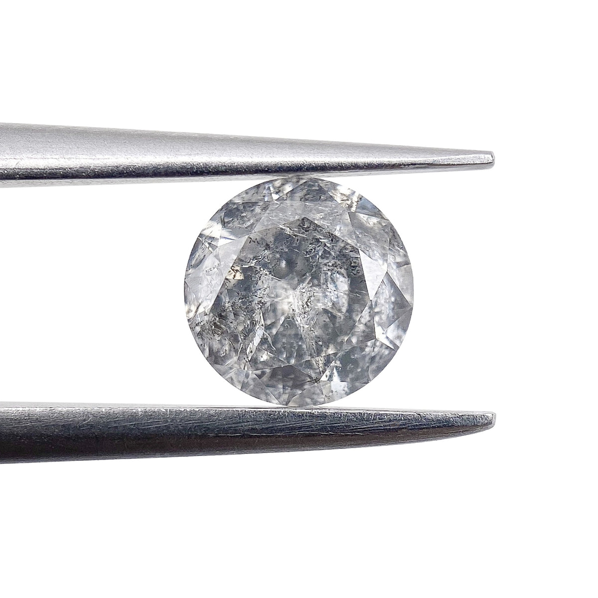 0.71ct | Rustic  Round Shape Brilliant Cut Diamond - Modern Rustic Diamond