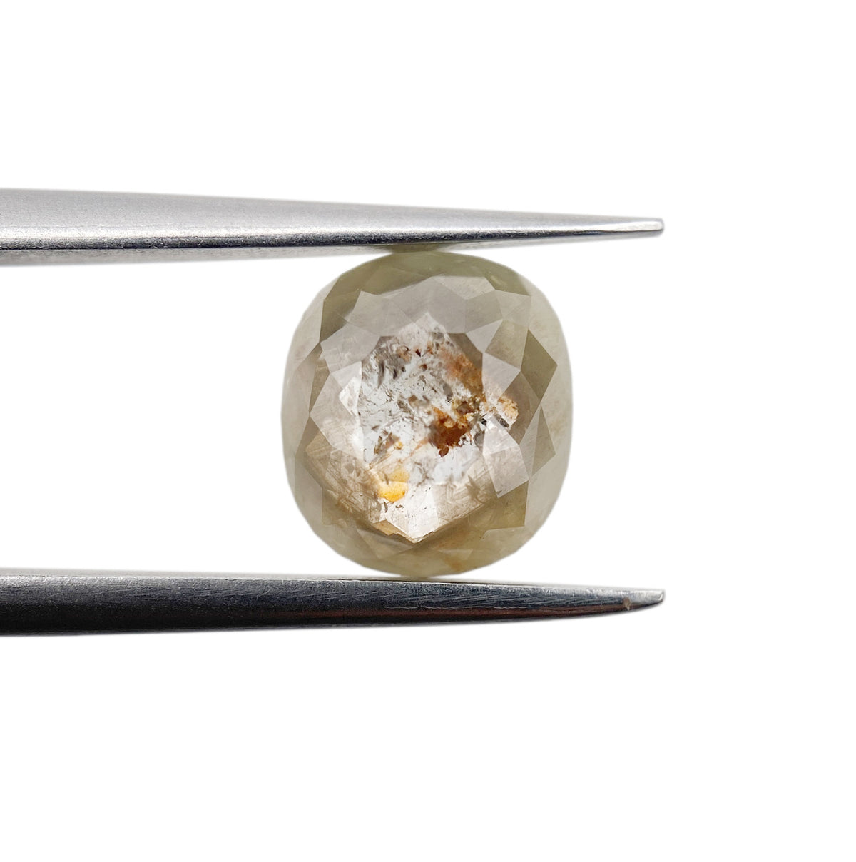 1.69ct | Rustic  Cushion Shape Rose Cut Diamond - Modern Rustic Diamond