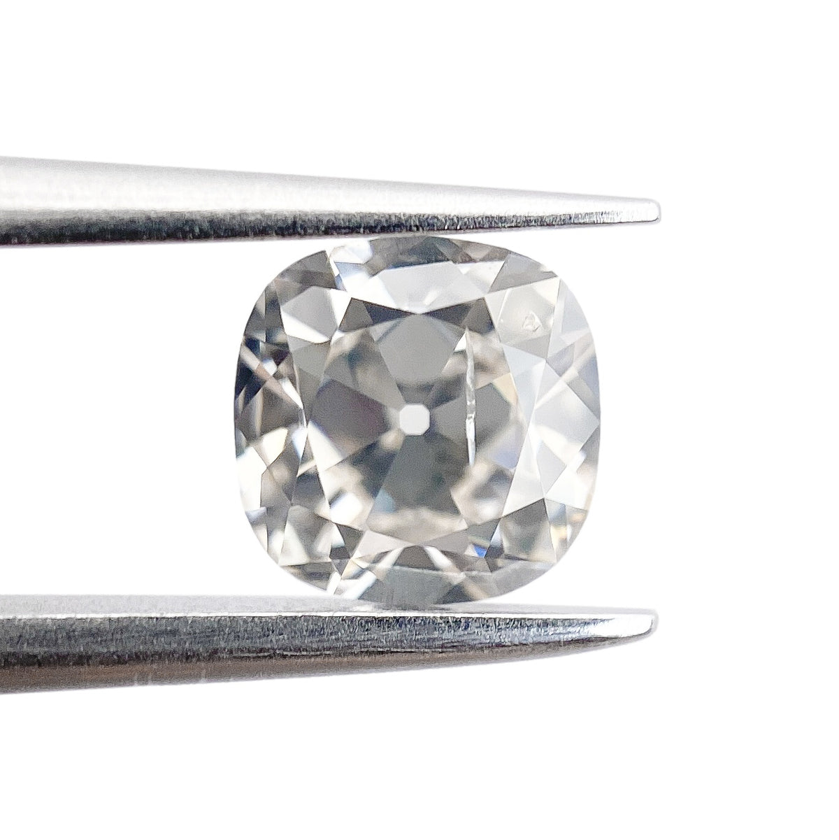 1.01ct | J-K/SI Cushion Shape Old Mine Cut Diamond - Modern Rustic Diamond