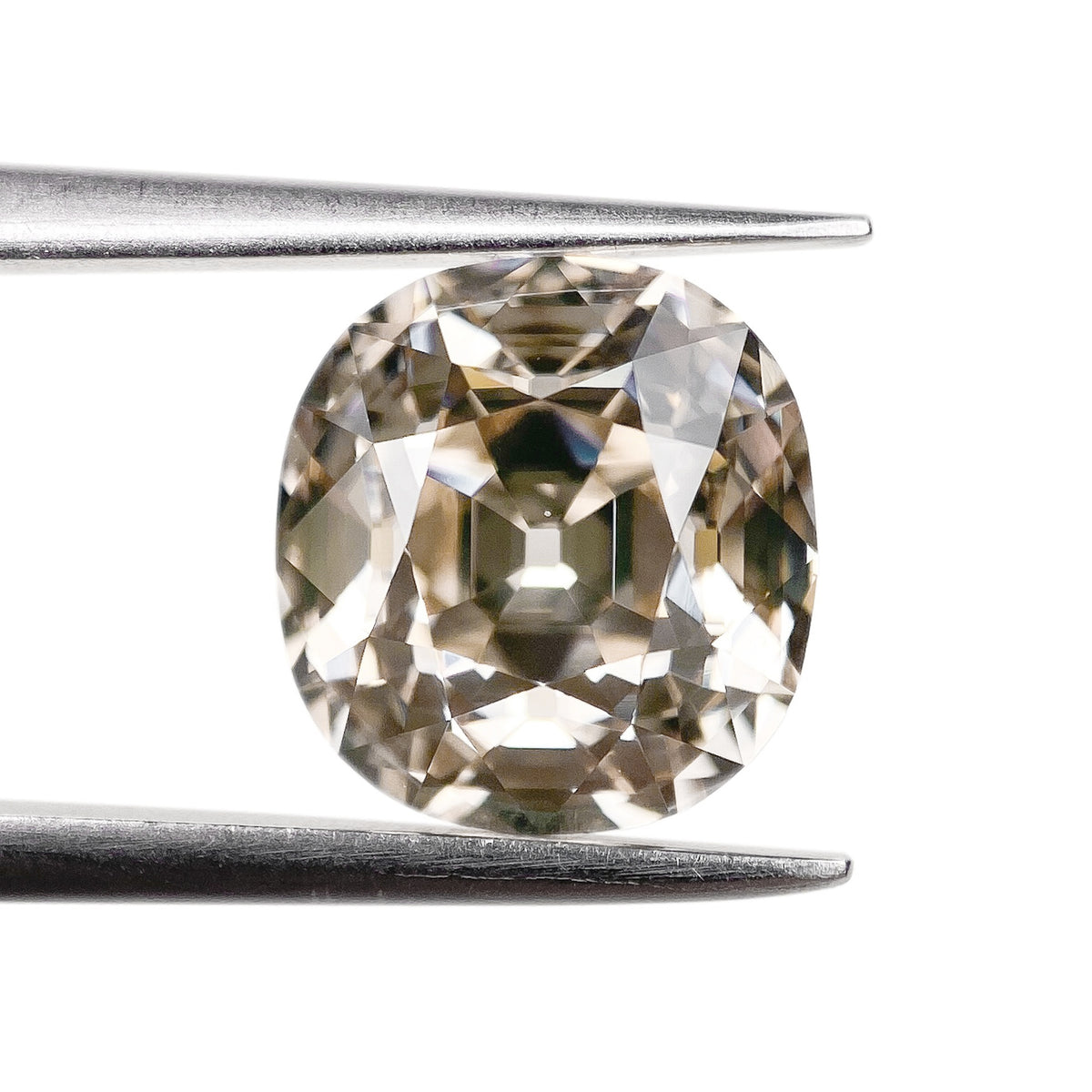 3.01ct | Y-Z/VS2 Cushion Shape Old Mine Cut Diamond (GIA) - Modern Rustic Diamond