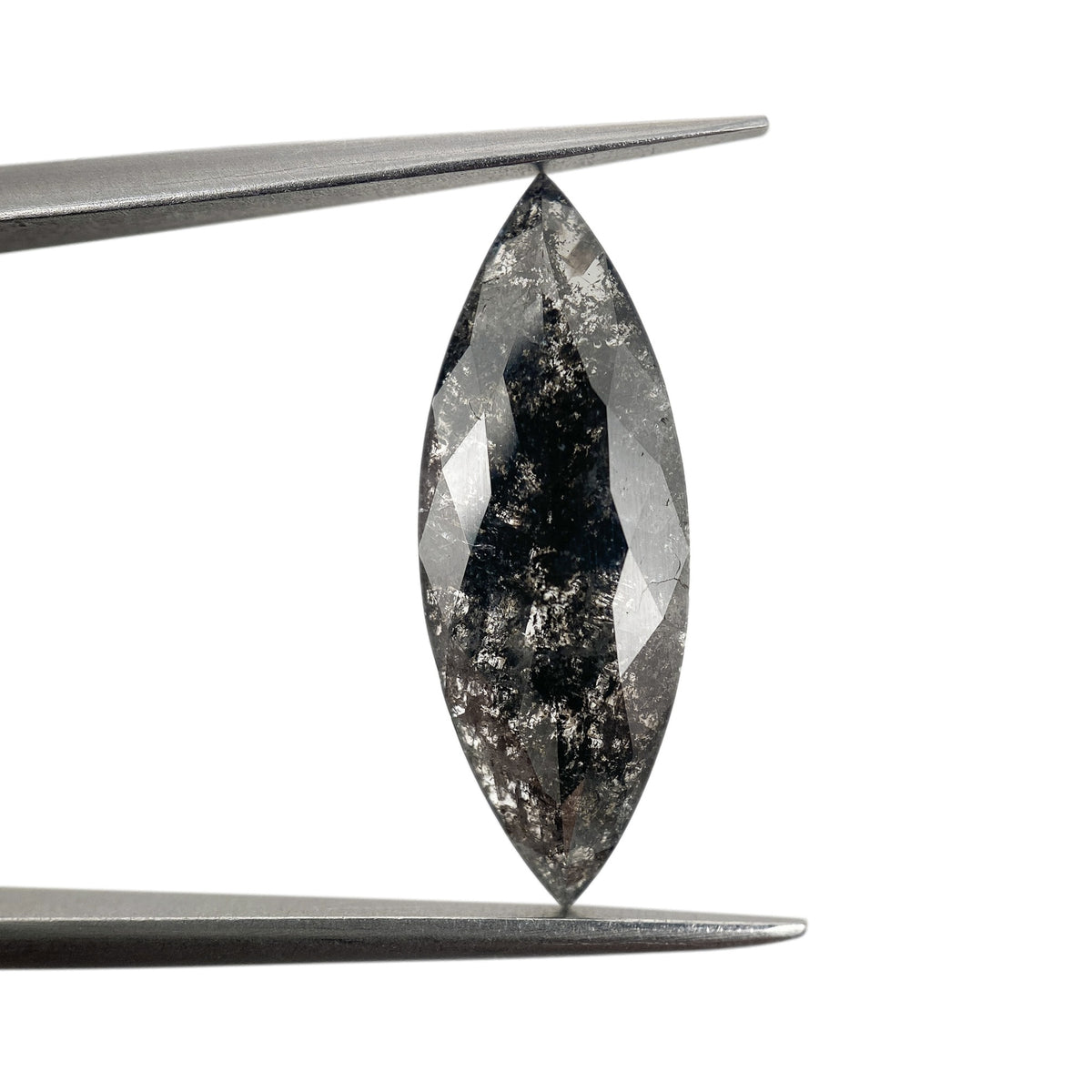 3.10ct | Rustic Marquise Shape Rose Cut Diamond - Modern Rustic Diamond
