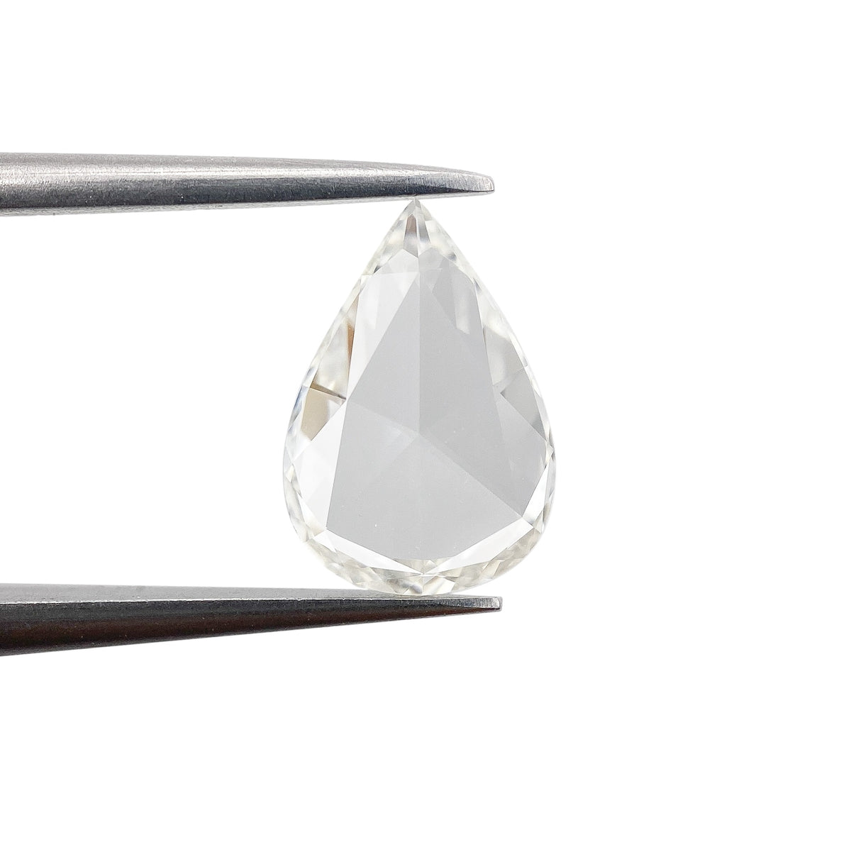 1.11ct | I/VVS2 Pear Shape Rose Cut Diamond (GIA) - Modern Rustic Diamond