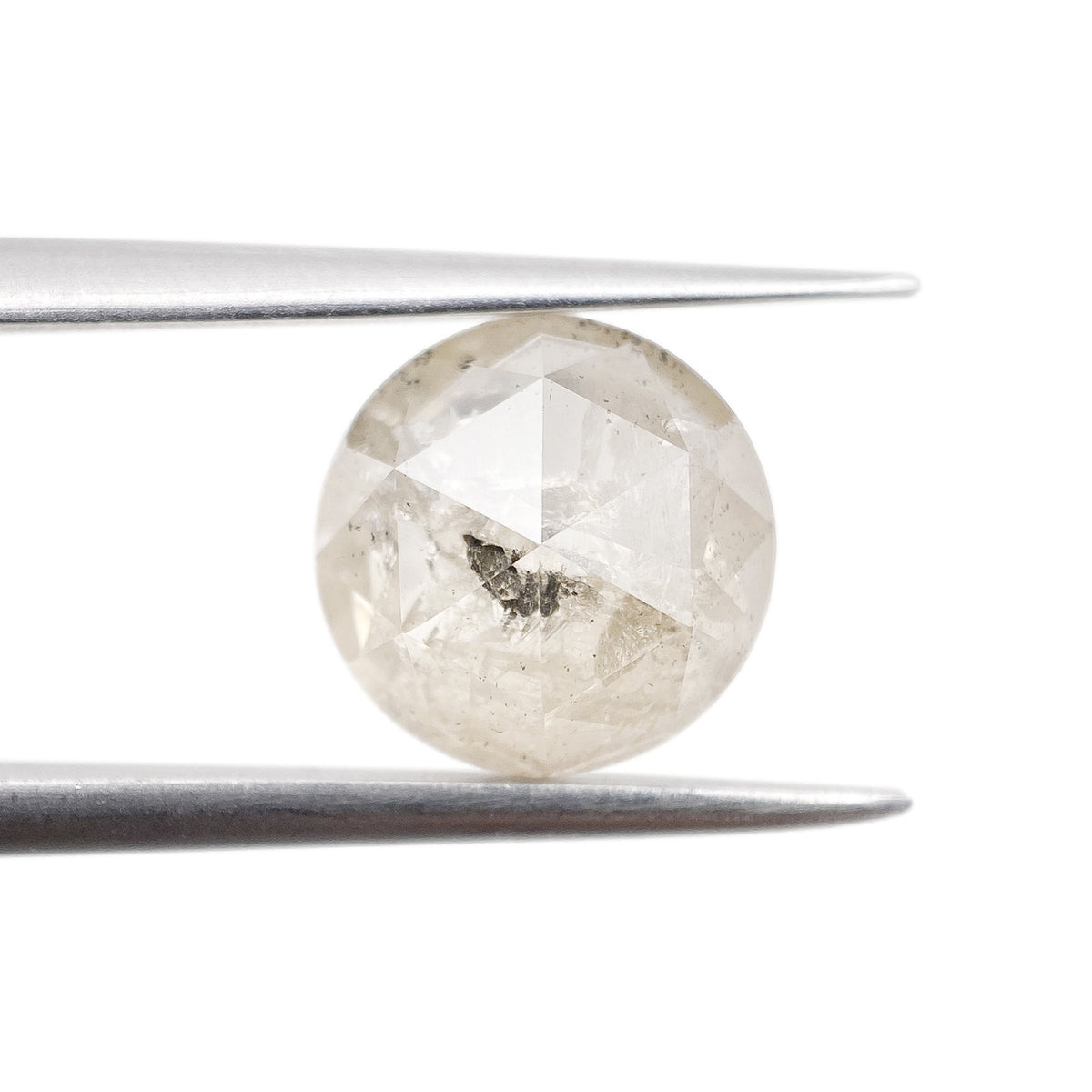 3.03ct | Rustic  Round Shape Rose Cut Diamond - Modern Rustic Diamond