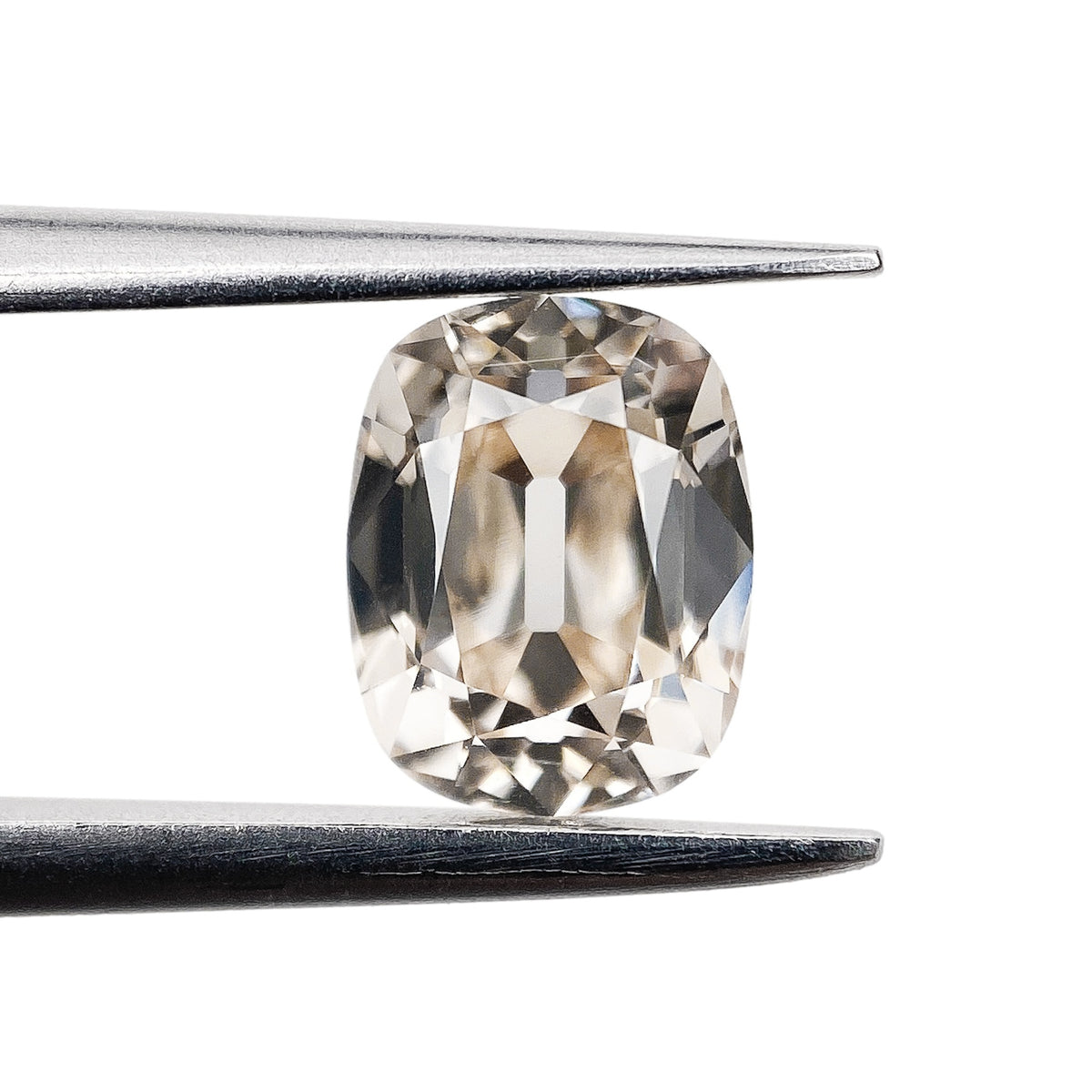 1.13ct | O-P/VS1 Cushion Shape Old Mine Cut Diamond (GIA) - Modern Rustic Diamond