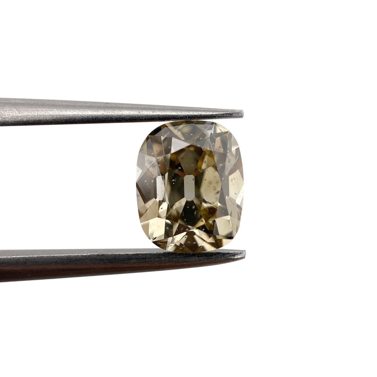 1.16ct | Champagne SI Cushion Shape Old Mine Cut Diamond - Modern Rustic Diamond