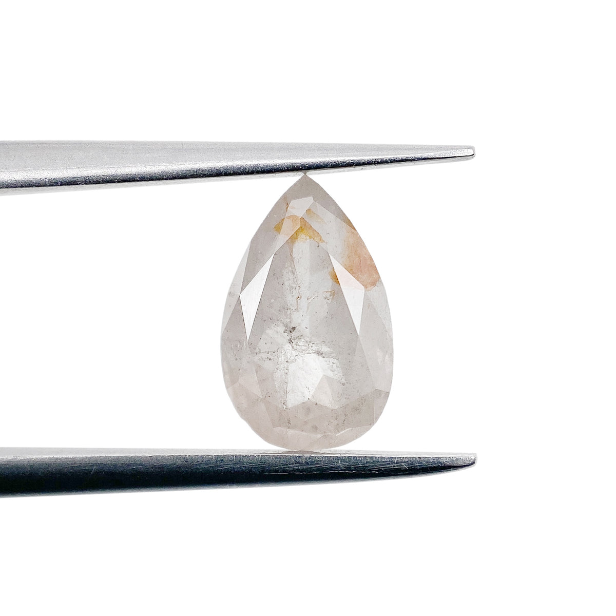 1.39ct | Rustic Pear Shape Brilliant Cut Diamond - Modern Rustic Diamond