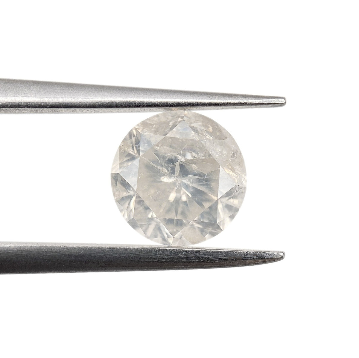 1.36ct | Rustic  Round Shape Brilliant Cut Diamond - Modern Rustic Diamond