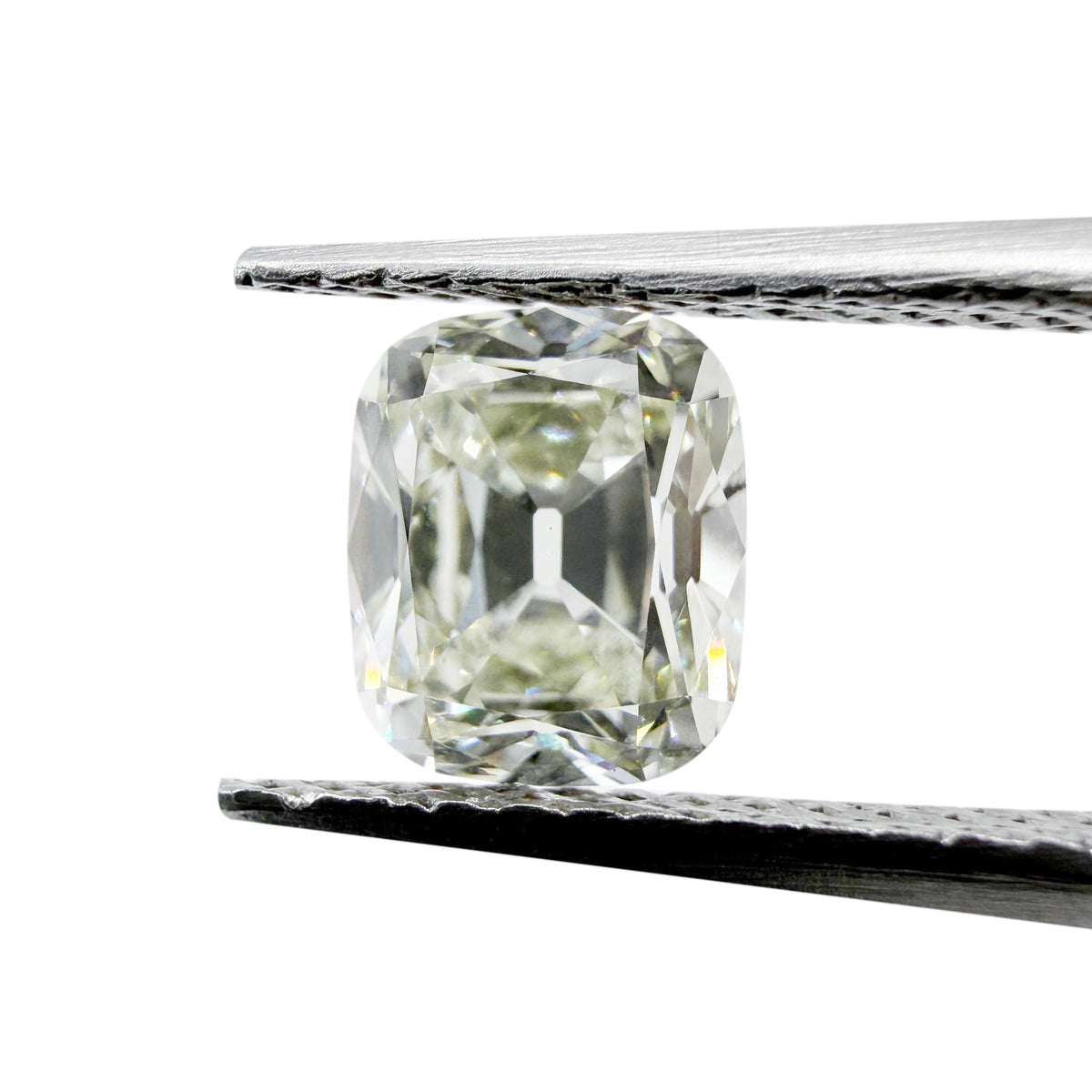 1.65ct | N/VS2 Cushion Shape Vintage Old Mine Cut Diamond (GIA) - Modern Rustic Diamond
