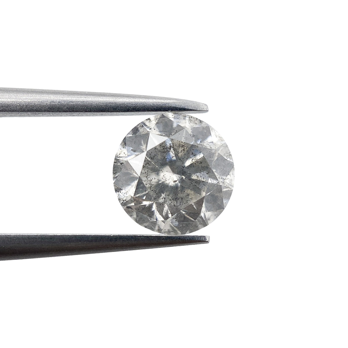 1.23ct | Rustic  Round Shape Brilliant Cut Diamond - Modern Rustic Diamond