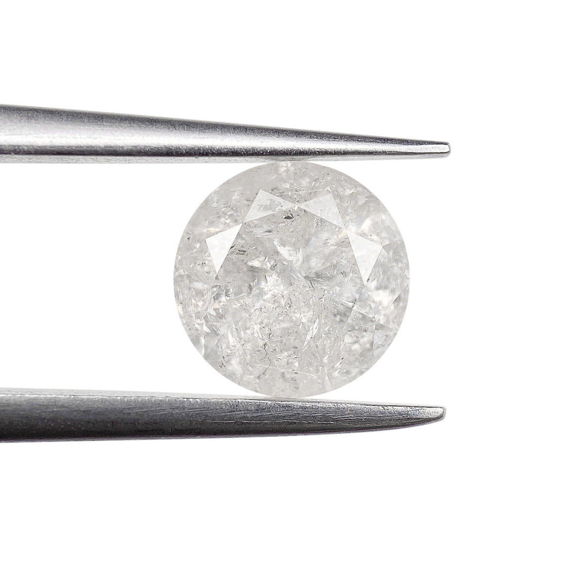 1.39ct | Rustic  Round Shape Brilliant Cut Diamond - Modern Rustic Diamond