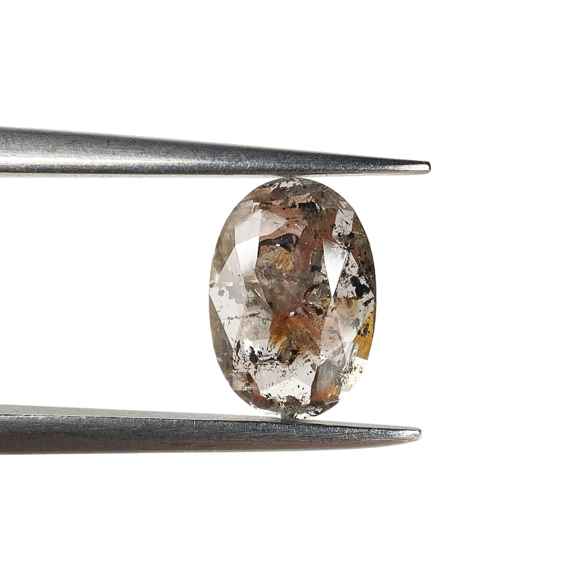 0.80ct | Rustic Oval Shape Rose Cut Diamond - Modern Rustic Diamond