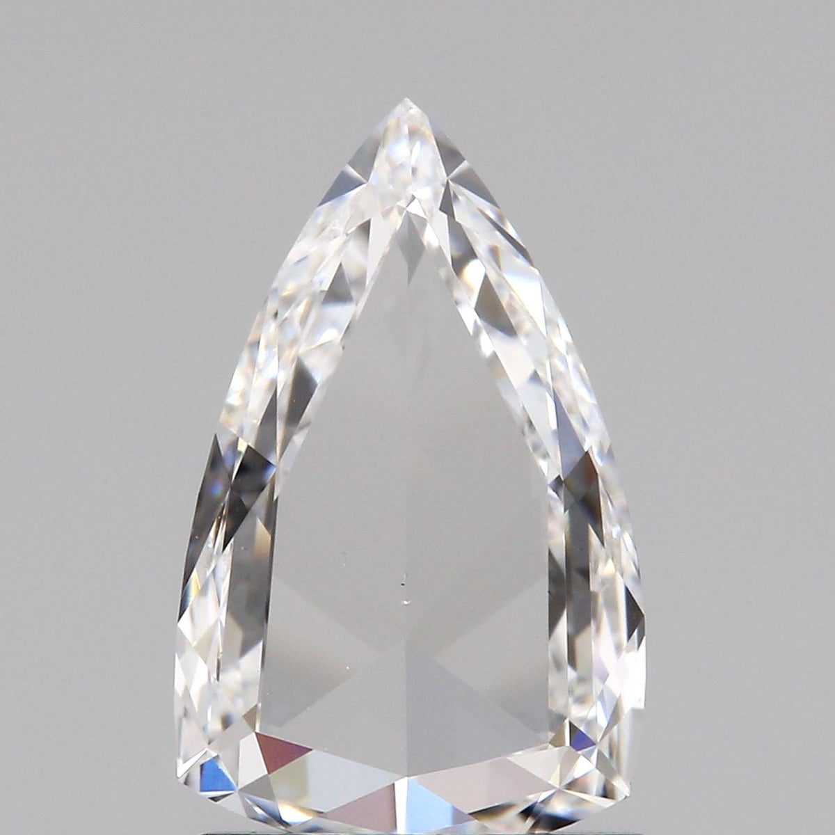 1.03ct | D/SI1 Pear Shape Rose Cut Diamond (GIA) - Modern Rustic Diamond