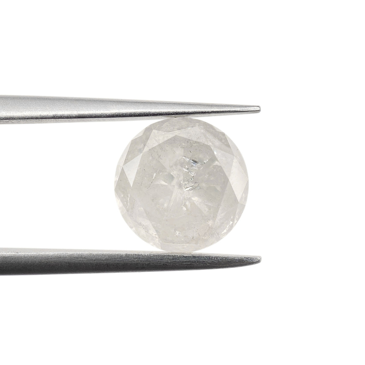 2.82ct | Rustic Round Shape Brilliant Cut Diamond - Modern Rustic Diamond