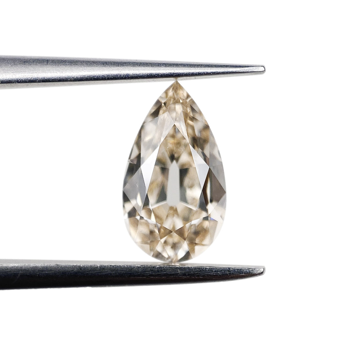 1.27ct | O-P/SI1 Pear Shape Old Mine Cut Diamond (GIA) - Modern Rustic Diamond
