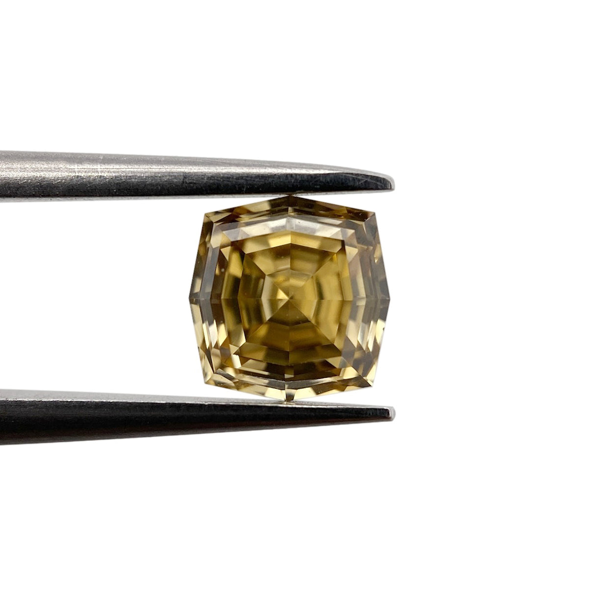 1.05ct | Champagne VVS Octagonal Shape Step Cut Diamond - Modern Rustic Diamond