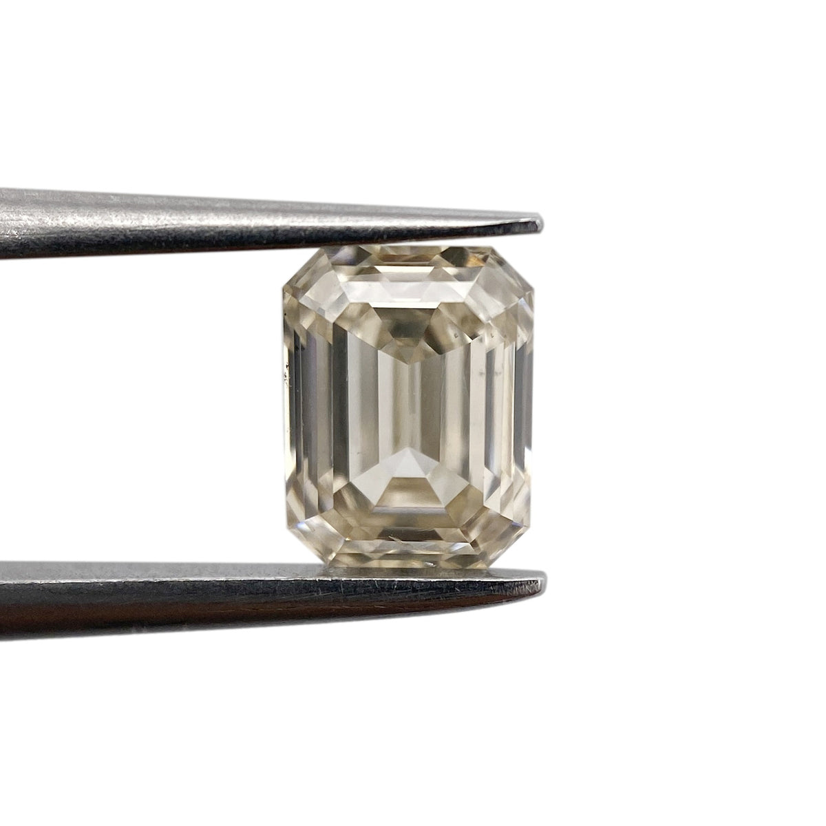 1.03ct | Champagne VS-SI Emerald Shape Step Cut Diamond - Modern Rustic Diamond
