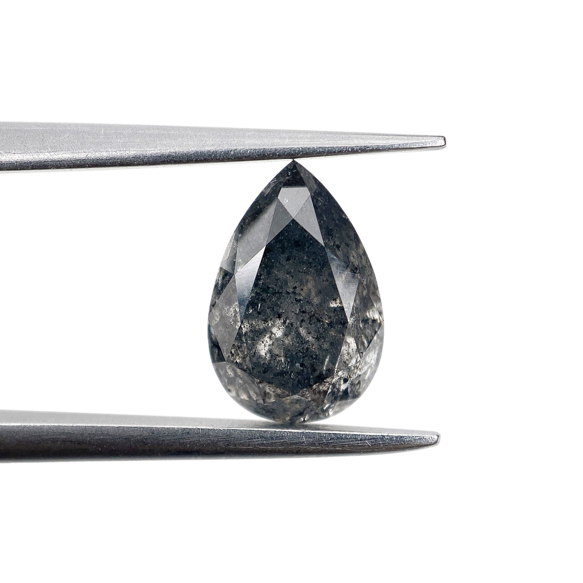 1.63ct | Rustic  Pear Shape Brilliant Cut Diamond - Modern Rustic Diamond