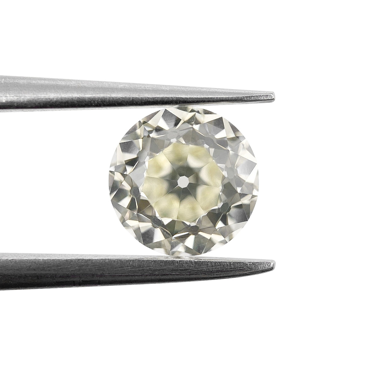 1.11ct | O-P/VVS1 Round Shape Old European Cut Diamond (GIA) - Modern Rustic Diamond
