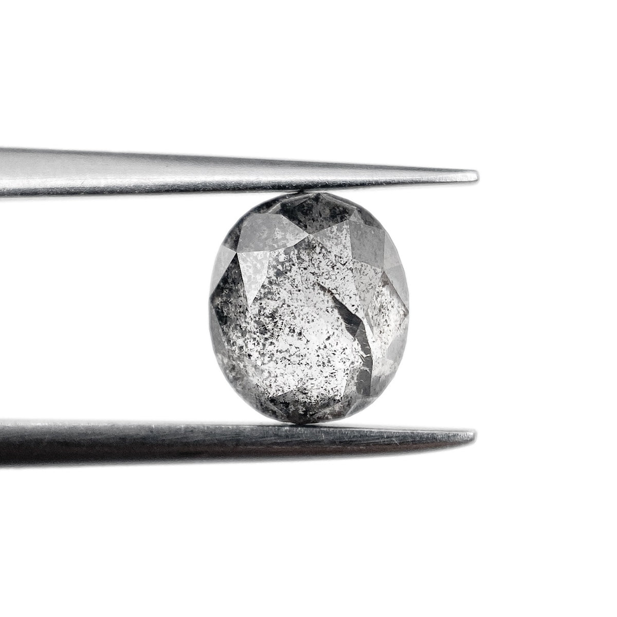 1.29ct | Rustic Oval Shape Rose Cut Diamond - Modern Rustic Diamond