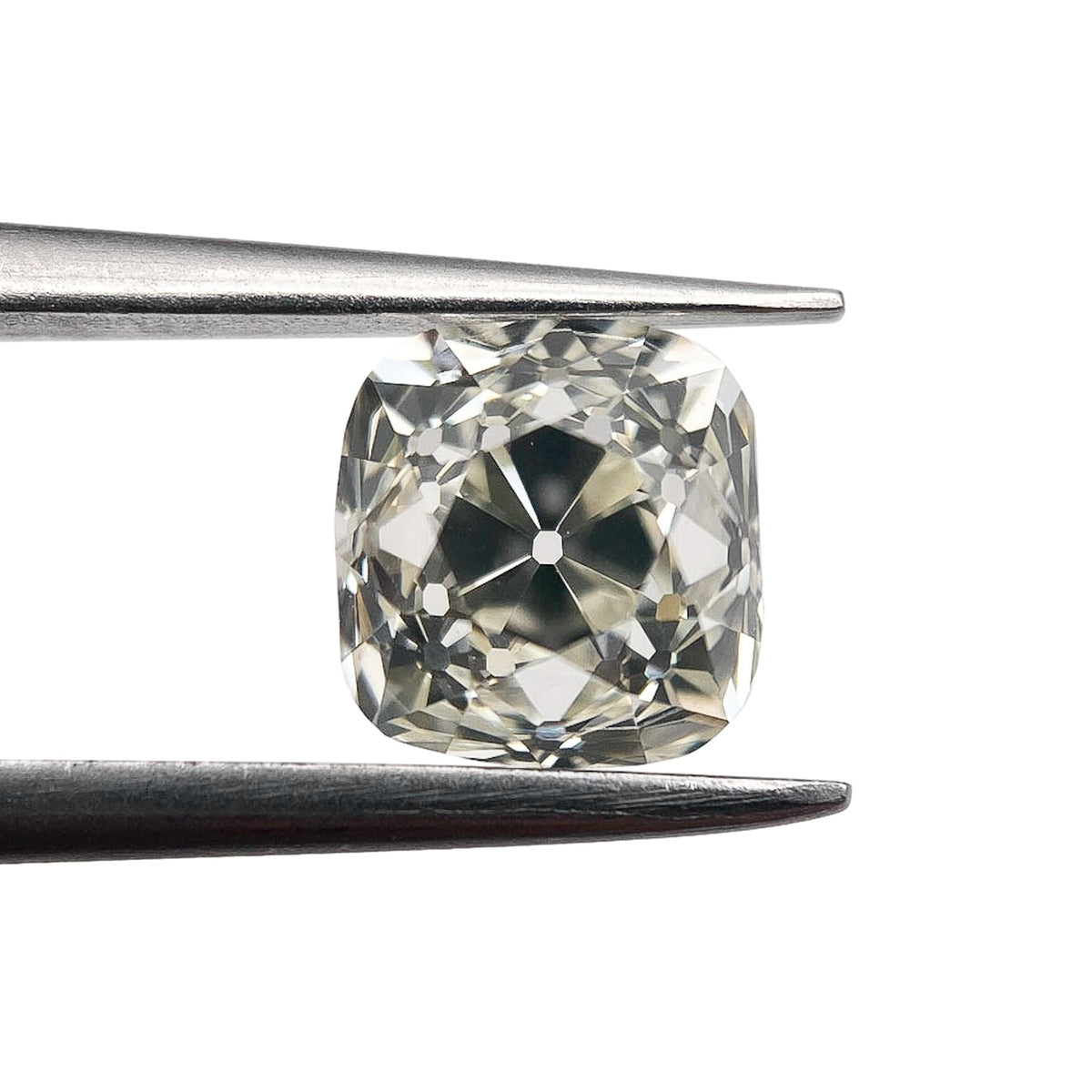 1.70ct | L/VS1 Cushion Shape Old Mine Cut Diamond (GIA) - Modern Rustic Diamond