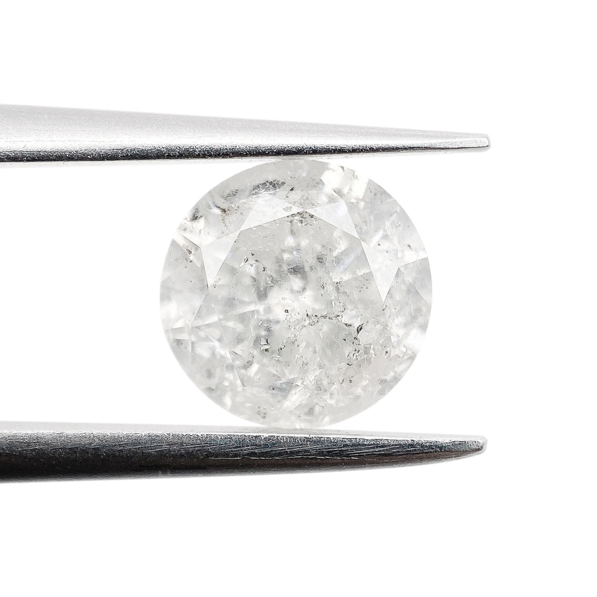 1.28ct | Rustic  Round Shape Brilliant Cut Diamond - Modern Rustic Diamond