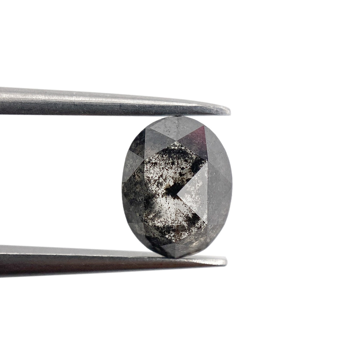 1.41ct | Rustic  Oval Shape Rose Cut Diamond - Modern Rustic Diamond