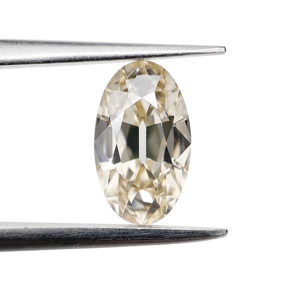 1.15ct | S-T/VS2 Oval Shape Old Mine Cut Diamond (GIA) - Modern Rustic Diamond