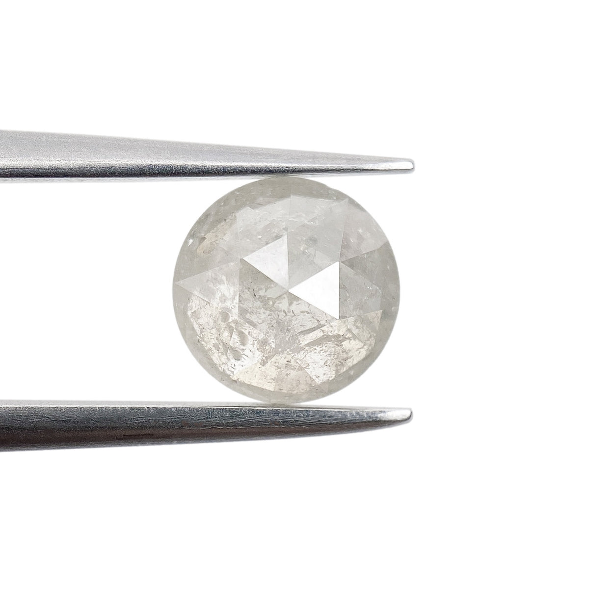 1.28ct | Rustic  Round Shape Rose Cut Diamond - Modern Rustic Diamond