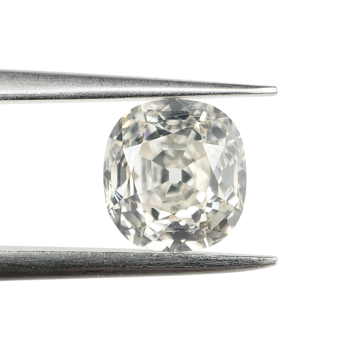1.54ct | L/VS2 Cushion Shape Old Mine Cut Diamond (GIA) - Modern Rustic Diamond
