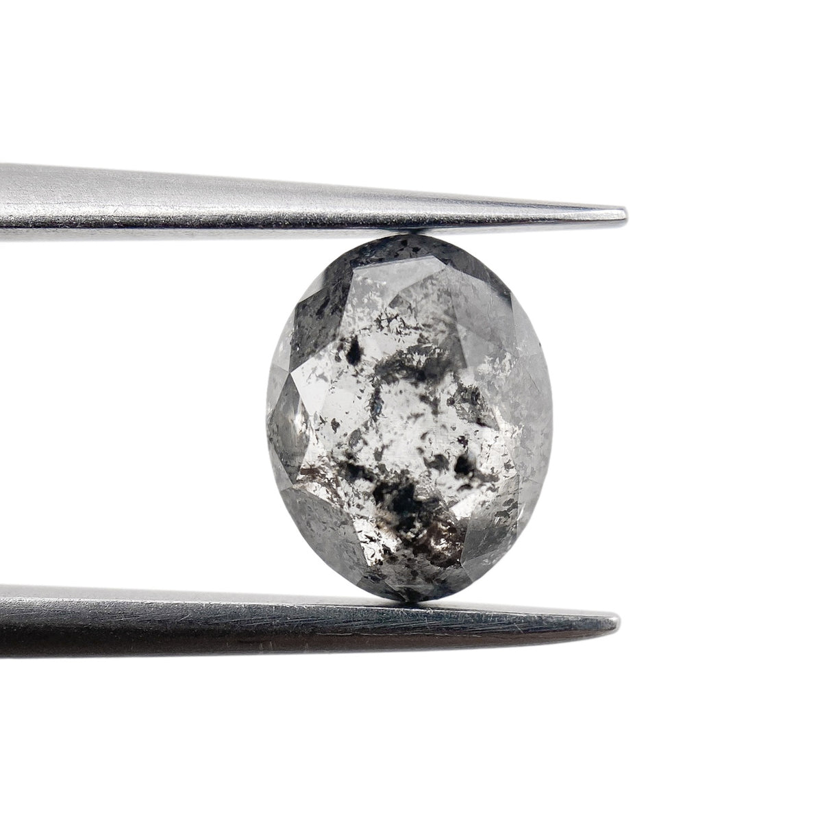 1.52ct | Rustic Oval Shape Rose Cut Diamond - Modern Rustic Diamond