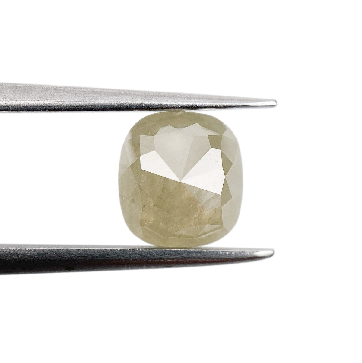 1.45ct | Rustic  Cushion Shape Rose Cut Diamond - Modern Rustic Diamond
