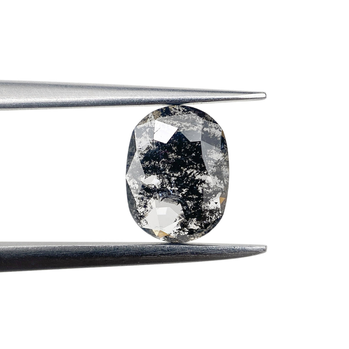 0.85ct | Rustic Oval Shape Rose Cut Diamond - Modern Rustic Diamond