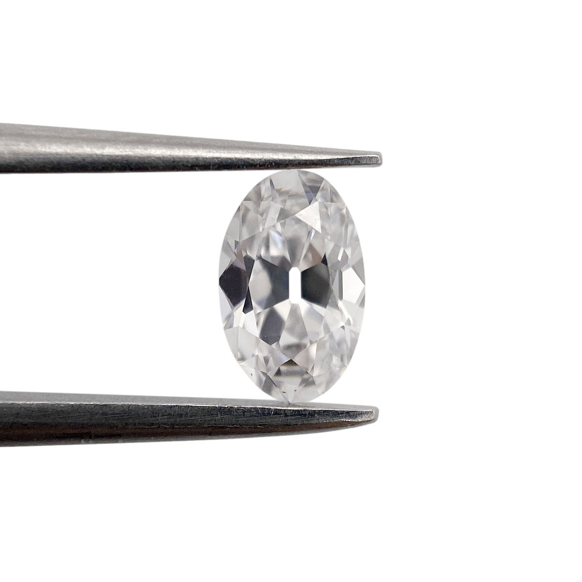 0.50ct | D/VS1 Oval Shape Old Mine Cut Diamond (GIA) - Modern Rustic Diamond