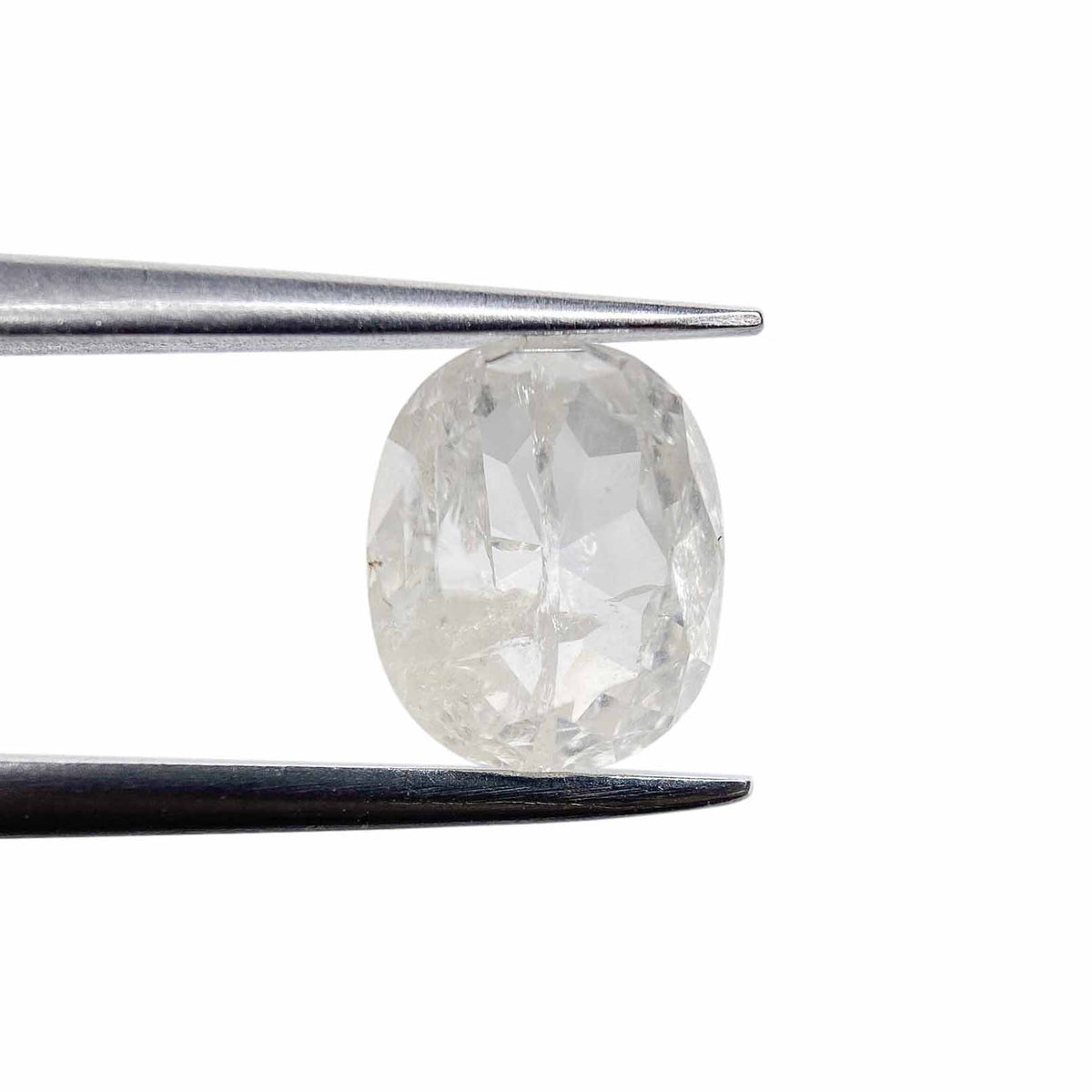 1.88ct | Salt &amp; Pepper Cushion Shape Brilliant Cut Diamond - Modern Rustic Diamond