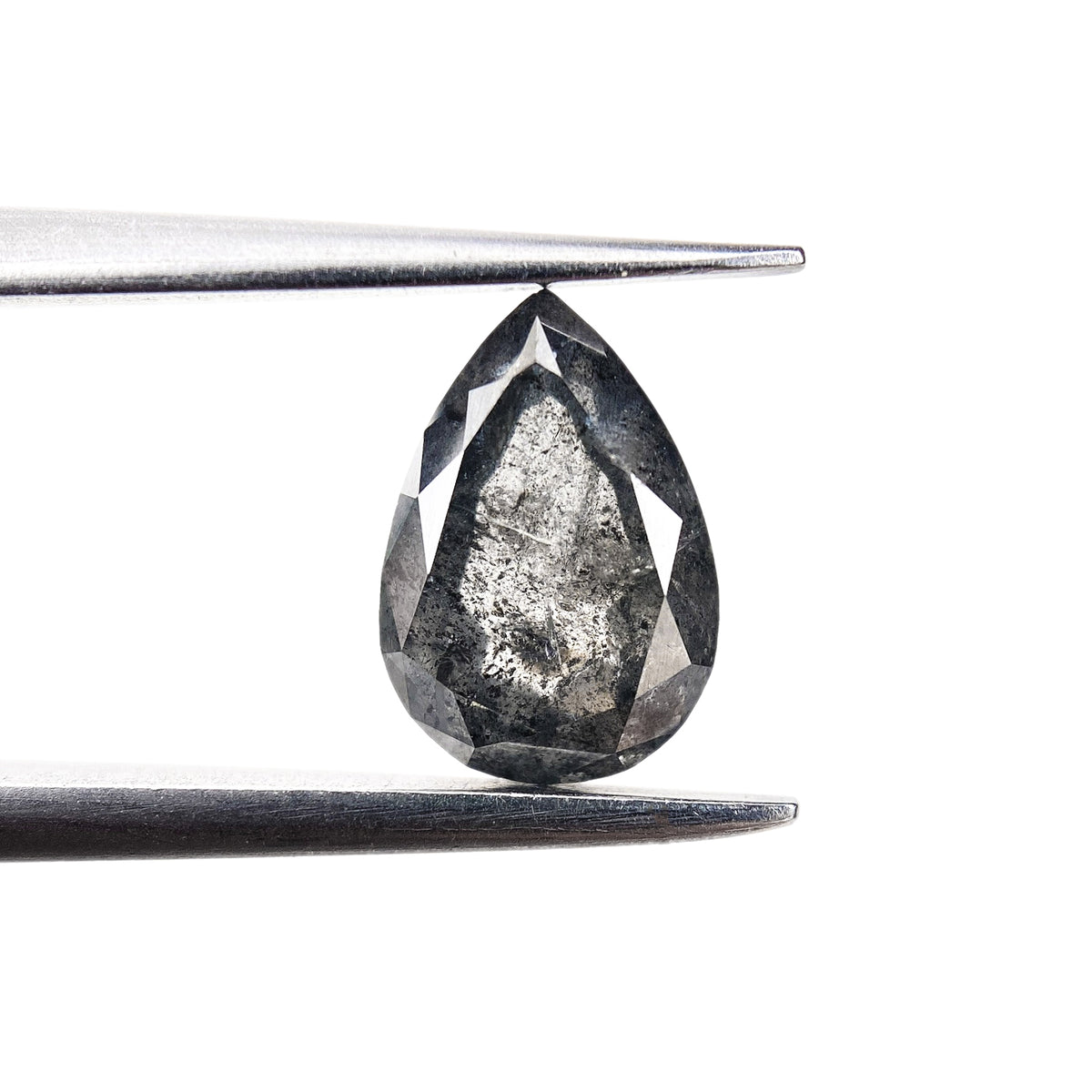 1.42ct | Rustic  Pear Shape Brilliant Cut Diamond - Modern Rustic Diamond